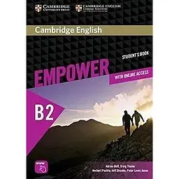 Cambridge English Empower B2 Upper-Intermediate SB with Online Assessment and Practice, and Online W
