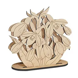 Дитячий набір для творчості "Snowdrops" Fabrika Decoru FDCKW-048 - мініатюра 3