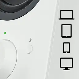 Акустична система Logitech 2.0 Z207 White (980-001292) - мініатюра 7
