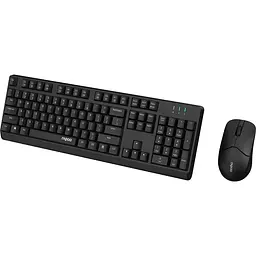Комплект RAPOO X1500 Wireless Keyboard &amp; Mouse black (13073) - мініатюра 3