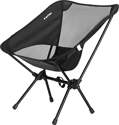 Крісло туристичне ультралегке розкладне Outtec Moon Chair Light з чохлом чорний - мініатюра 11