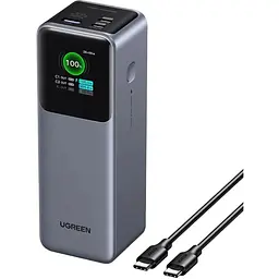 Батарея універсальна Ugreen 25000mAh 200W Nexode Smart Display (PB722 35525B)