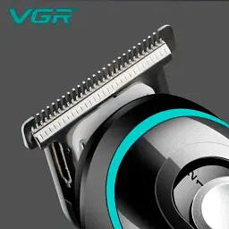 Тример акумуляторний, машинка для стрижки VGR V-055 з регулятором висоти, 4 насадки - мініатюра 4