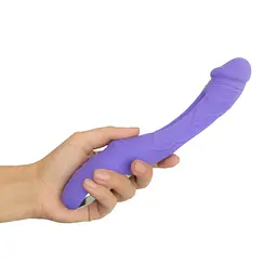 Вібратор Good Vibes Only Flax G-Spot, 25.1 см (фіолетовий) - мініатюра 4