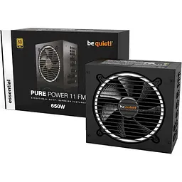 Блок живлення Be quiet! Pure Power 11 FM 650W 80 PLUS Gold (BN318) Б/в,U1 - мініатюра 2