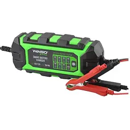Зарядний пристрій для автомобільного акумулятора WINSO PRO 8LEDs 4A, 6V/12V, 4-120Ah (139310)