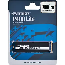 SSD накопичувач Patriot P400 Lite 2TB M.2 NVMe (P400LP2KGM28H) [129552] - мініатюра 6
