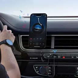Bluetooth трансмітер Essager Lingfeng Bluetooth 5.0 Aux Adapter Car Wireless Receiver USB (EBT-LF01-P) - мініатюра 4