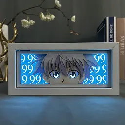 Світильник нічник 3D Хантер х Хантер Кіллуа Золдік Hunter x Hunter Killua Zoldyck 20 см NL3D HH KZ