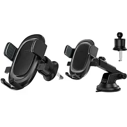 Автотримач Baseus UltraControl Pro Series Clamp-Type (C40351600113-0) Cluster Black
