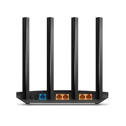 Роутер TP-LINK Archer C6U, Black, Wi-Fi 802.11a/b/g/n/ac, до 867 Mb/s, 2.4/5GHz, 4x100/1000 Mb/s, RJ45 100/1000Mb/s, 4 зовнішні незнімні анте - мініатюра 4