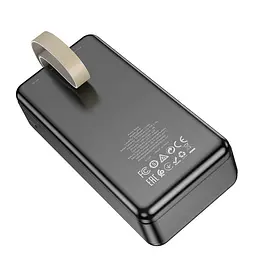 Зовнішній акумулятор 30000 mAh Hoco J91B чорний - мініатюра 5