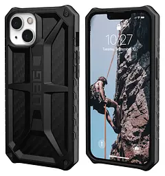Оригінальний протиударний чохол UAG Monarch для iPhone 13 \| 14 (6.1") Black Carbon (113171114242) - мініатюра 9