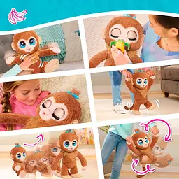 Інтерактивна іграшка FurReal Friends Грайлива Мавпочка Арахіс (28113) - мініатюра 7