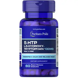Амінокислота 5-HTP 100 mg, 60 капсул Puritan's Pride fit0018651
