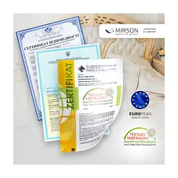 Постільна білизна MirSon SatinStripe 30-0012+ 30-0011Wandy 220х240 King Size (2200005258682) - мініатюра 3