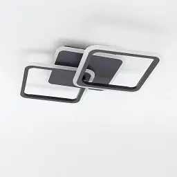 Cвітлодіодна люстра MOKA 3S 62 Вт 550x310x72 мм Чорна ESLLSE - мініатюра 2