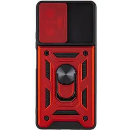 Чохол Ummi Camshield Serge Ring для Xiaomi Redmi Note 10 Pro / 10 Pro Max Червоний / Red - мініатюра 2