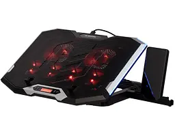 Охлаждающая подставка для ноутбука 15.6 дюймов 2E Gaming CPG004 6xFan RGB LED - мініатюра 1
