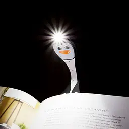 Закладка-ліхтарик Flexilight Класика Пінгвін, 14,7х3,6х1,3 см (FLP) - мініатюра 4