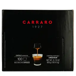 Набір кава в капсулах Carraro Lavazza Blue Primo Mattino, 100 капсул - мініатюра 2