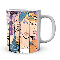 Кружка GeekLand Неймовірні пригоди ДжоДжо JoJo's Bizarre Adventure Головні герої Портрети JJ 02.408 - мініатюра 3