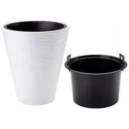 Горщик для квітів Form-Plastic Sahara-35 21 л білий (2721-011)