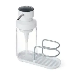 Диспенсер для миючого засобу з підставкою для губки KitchenAid Sinkware, 350 мл, білий (KEG887OSWH) - мініатюра 2