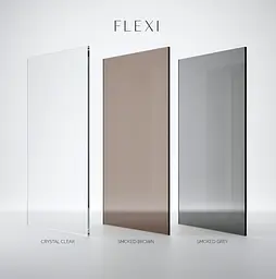 Душова стінка Rea Flexi 70x195 transparent brushed gold KPL-K99268 - мініатюра 7
