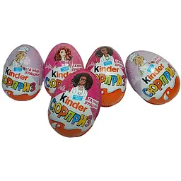 Яйце шоколадне Kinder Сюрприз Barbie для дівчаток 20 г (365776) - мініатюра 2