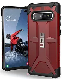 Чохол прозорий протиударний UAG Plasma 211343119393 для Samsung Galaxy S10 (6.1") Magma - мініатюра 3