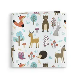 Пелюшки муслінові Cosas Colorful Animals 75x100 см, бежеві - мініатюра 2