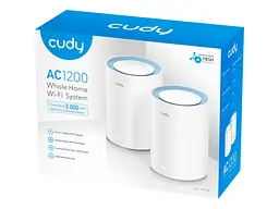 Бездротовий маршрутизатор (роутер) CUDY M1200 2-Pack - мініатюра 6