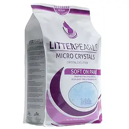 Силікагелевий кварцовий наповнювач Litter Pearls Micro Crystals для котячого туалету Литтер Перлс Мікрокристал - 10.5 л (4.76 кг) (10610)