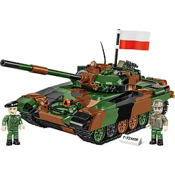 Конструктор Cobi Танк Т-72 M1R UA/PL 724 деталі (COBI-2624) - мініатюра 4