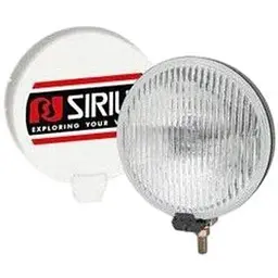 Протитуманні фари Sirius NS 1160 FBC круглі 160 мм / рефлене скло / кришка / корпус метал / Білі 2 шт.