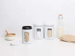 Набір ємностей Brabantia Window Canister для зберігання продуктів, 3 шт., білий (306068) - мініатюра 3