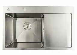 Кухонна мийка нержавійка 78*48 L Platinum HANDMADE (SP000041330) - мініатюра 2