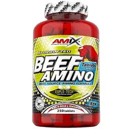 Комплексные говяжьи аминокислоты Amix BEEF Amino 250 таблеток