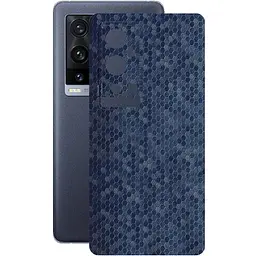 Захисна плівка StatusSKIN для Vivo X60 Pro Plus 5G Корпус Вініл Соти сині