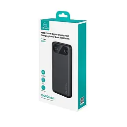 Зовнішній акумулятор Usams CD249 PB80 PD20W Digital Display Fast Charging 10000mAh білий - мініатюра 2