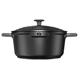 Каструля IQ Be Creative алюмінієва з кришкою 18 см 1.7 л (IQ-2047-18) - мініатюра 2