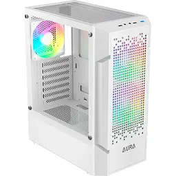Корпус GAMDIAS AURA GC7 ARGB Tempered Glass White (4711514500684) Без БП