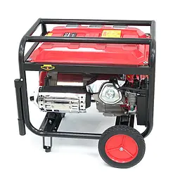 Генератор бензиновий COVAX EPH10000E2, 7.0kW, однофазний 220V, 50Hz, DC12V, 18HP, Electric Starter, tank 25L, 690x535x555mm - мініатюра 4