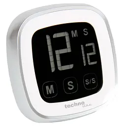 Таймер кухонний Technoline KT400 Magnetic Touchscreen White білий (KT400) - мініатюра 3