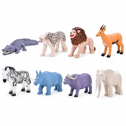 Дисплей стретч-іграшок серії "Legend Of Animals Максі" – Легенди Африки: Швидкість Vs Сила (8 шт) - мініатюра 3
