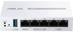 Маршрутизатор ExpertWiFi EBG15 2xGE LAN 1xGE WAN, 2xGE WAN/LAN, USB 3.2, BT Asus teh0017242