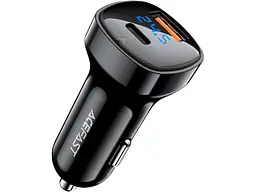 Автомобільний зарядний пристрій Acefast B4 Fast Charge Car Charger 66 W Black (AFB4B) - мініатюра 2