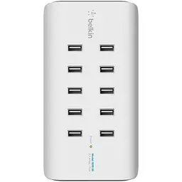 Станция для зарядки Belkin Charger RockStar 10 PORT USB-A 2.4 Amp, 120W - мініатюра 2