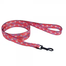 Повідець для собак Barksi BronzeDog Urban гуцульський червоний XS - мініатюра 3